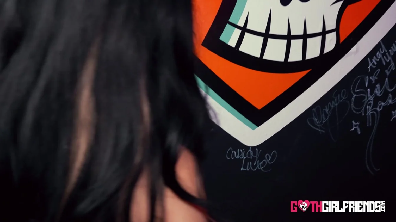 Preview of GothGirlfriends Trippi Rose Curvy Tattooed Roses Cum Tastic Time As A Goth Girlfriend XXX